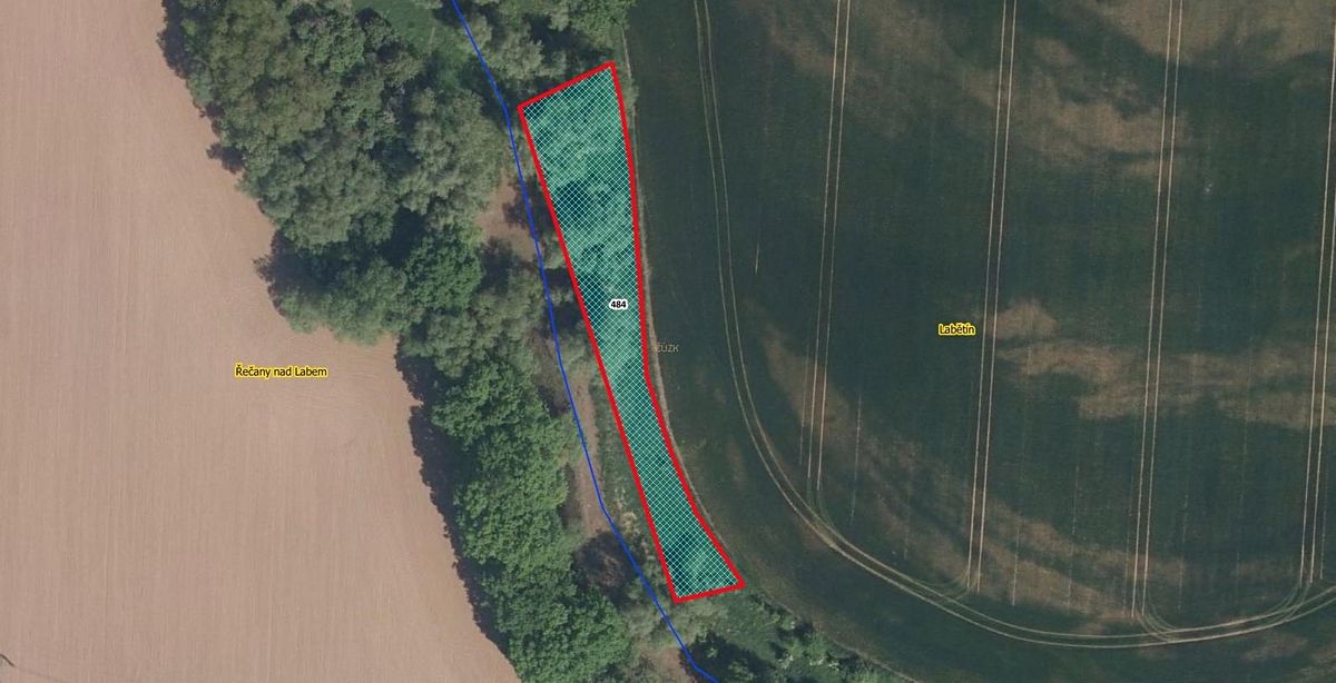 Prodej louky 1494 m², Řečany nad Labem – fotka 1 z 3