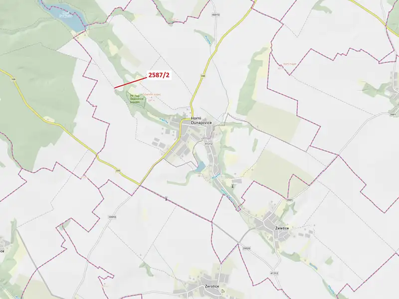 Dražba lesa 86 m², Horní Dunajovice – náhled fotky 1