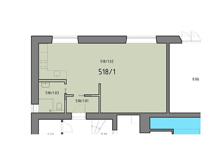 Prodej bytu 1+kk, 46 m² (15 z 15)
