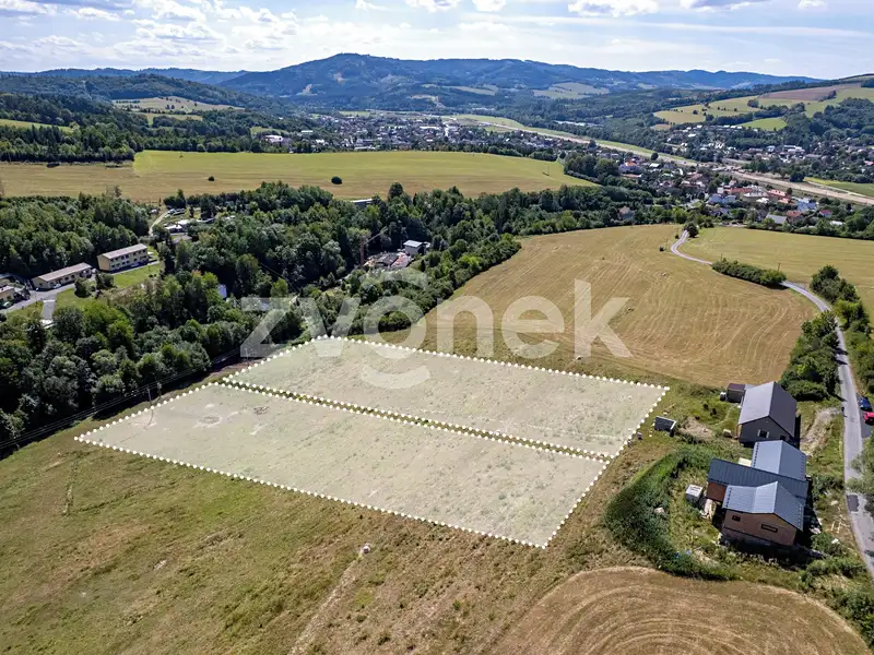 Prodej stavebního pozemku 1051 m², Jablůnka – náhled fotky 3