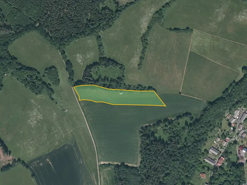 Prodej pole 14151 m², Běšiny – náhled fotky 1