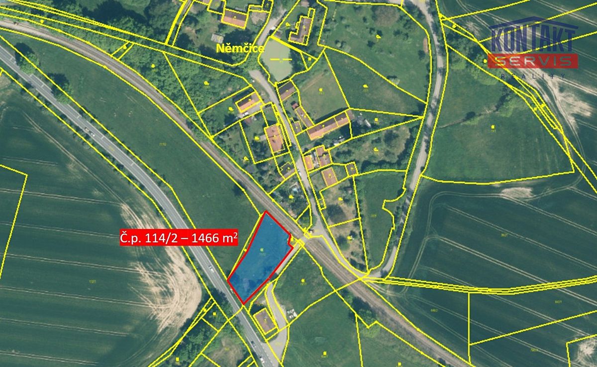 Prodej stavebního pozemku 1466 m², Sedlice – fotka 1 z 3