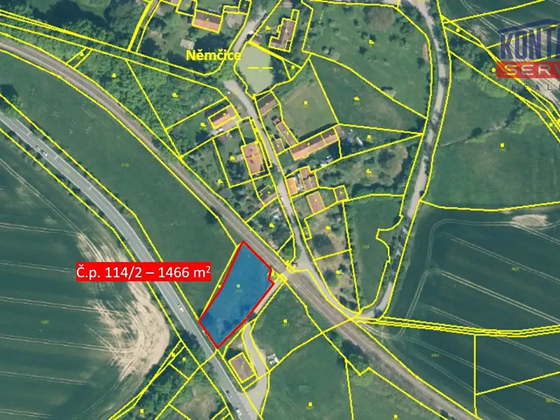 Prodej stavebního pozemku 1466 m², Sedlice – náhled fotky 1