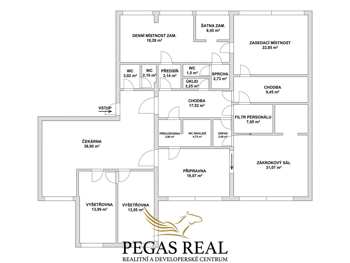 Pronájem ordinace 228 m² – fotografie 3