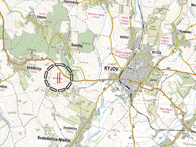 Prodej pole 10746 m², Sobůlky – náhled fotky 3