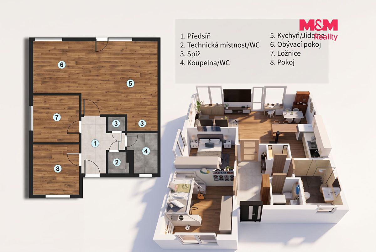 Prodej rodinného domu 83 m², pozemek 419 m² – fotografie 2
