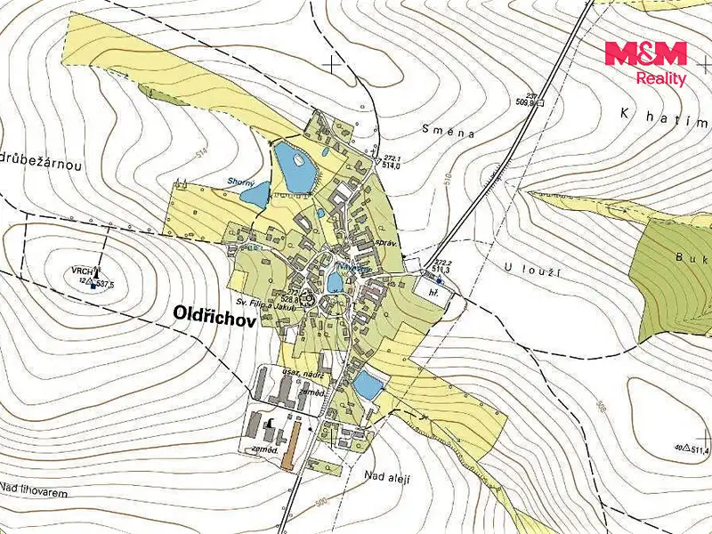 Prodej zahrady 9 m², Oldřichov – náhled fotky 2