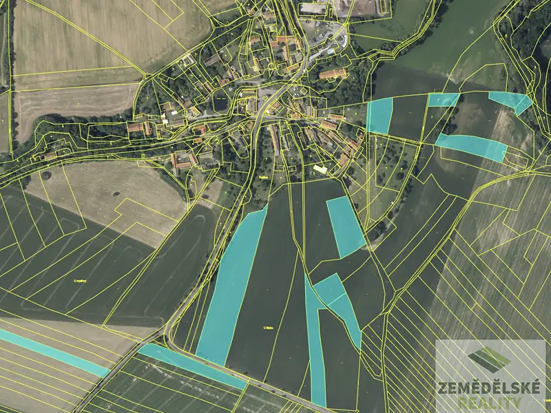 Prodej pole 224657 m², Barchovice – náhled fotky 3