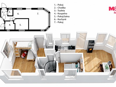 Нерухомість на продаж, 23 м² (2 з 5)