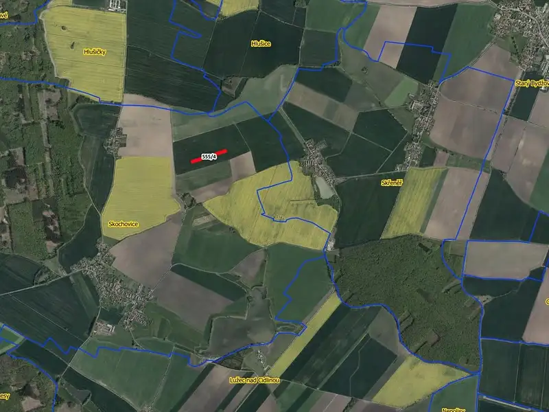Prodej pole 4550 m², Nový Bydžov – náhled fotky 3