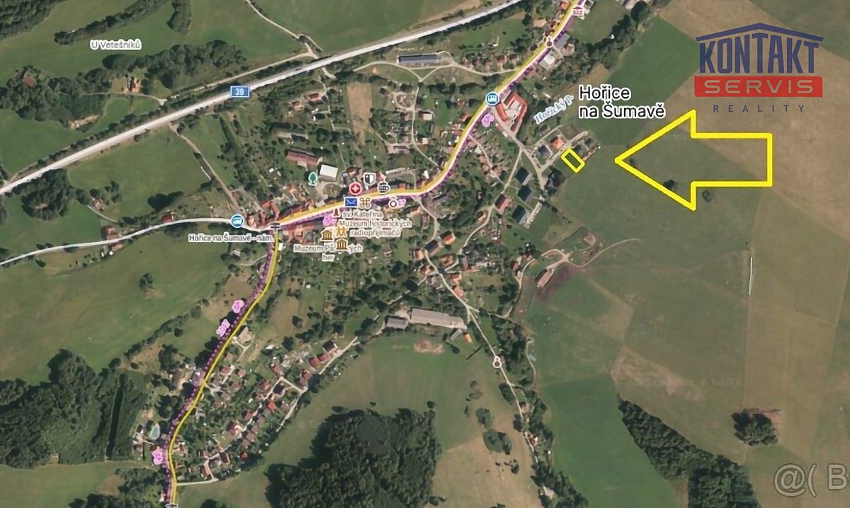 Prodej stavebního pozemku 1016 m² – fotografie 3