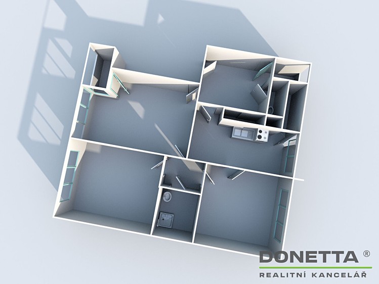 Wohnung 3+1 zur Miete, 88 m² (16 von 16)