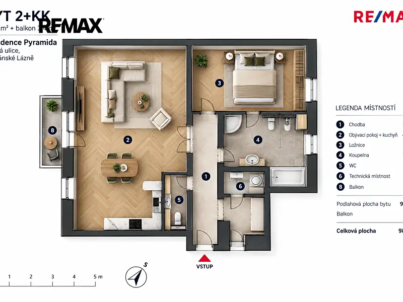 Prodej bytu 2+kk 95 m², Mariánské Lázně – náhled fotky 2