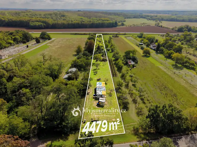 Prodej stavebního pozemku 4479 m², Lechovice – náhled fotky 2