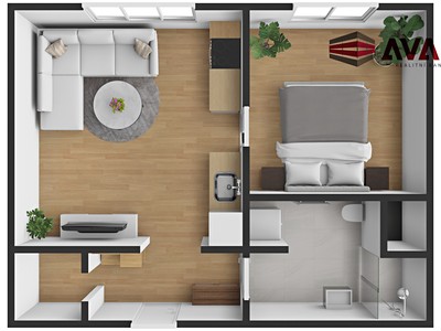 Wohnung 2+kk zur Miete, 35 m² (2 von 14)