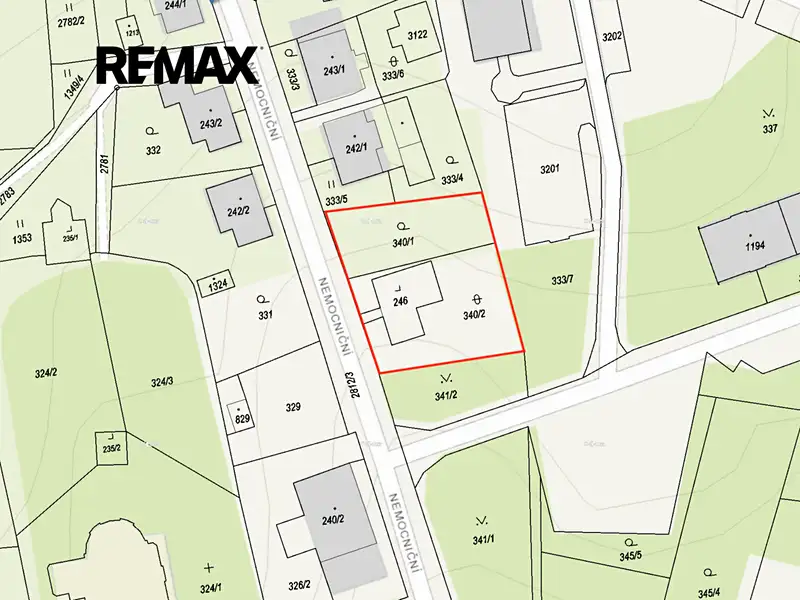 Prodej stavebního pozemku 1187 m², Krásná Lípa – náhled fotky 3