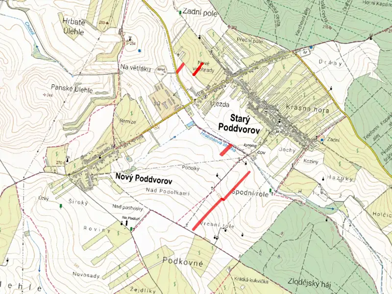Prodej pole 13951 m², Nový Poddvorov – náhled fotky 3