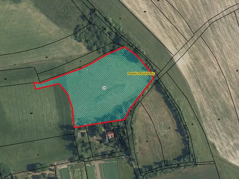 Prodej zahrady 10761 m², Rožďalovice – náhled fotky 1