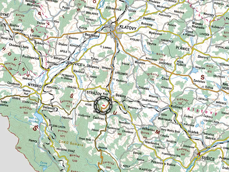 Prodej pole 14151 m², Běšiny – náhled fotky 3