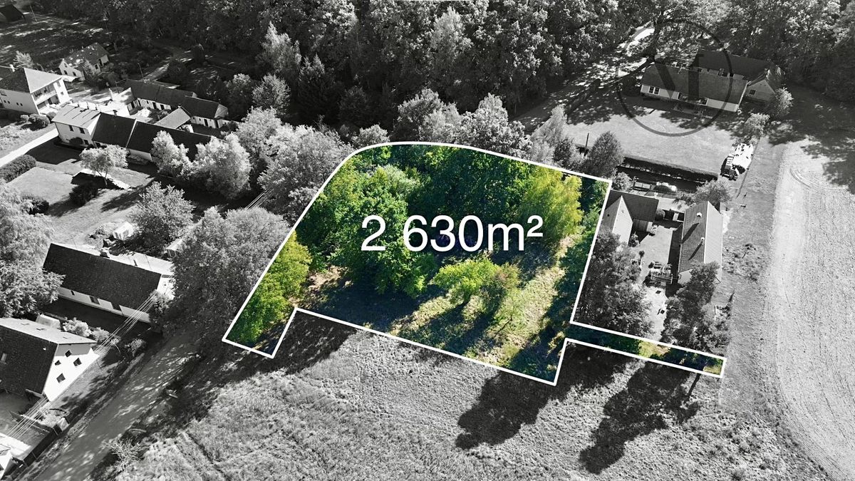 Prodej stavebního pozemku 2630 m²