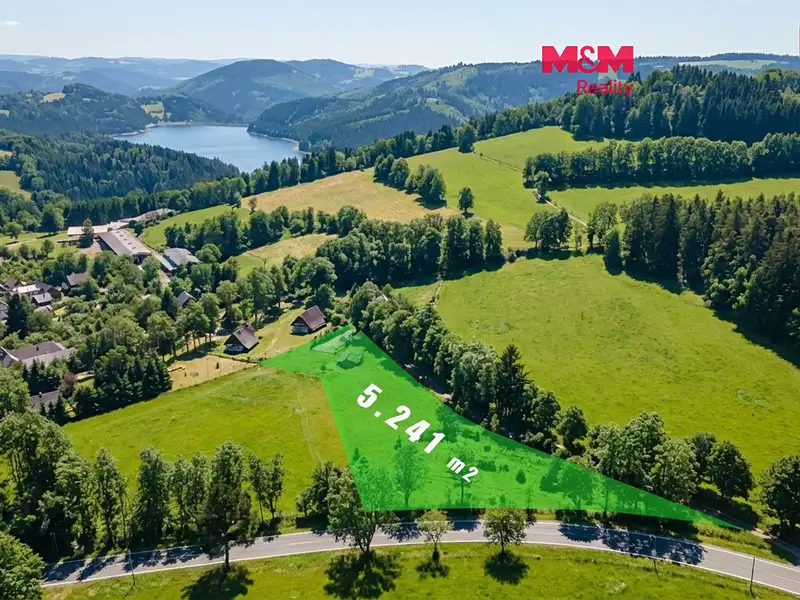 Prodej stavebního pozemku 5241 m², Dalečín – náhled fotky 1