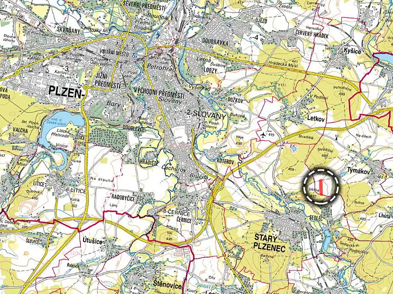 Prodej pole 14498 m², Tymákov – náhled fotky 3