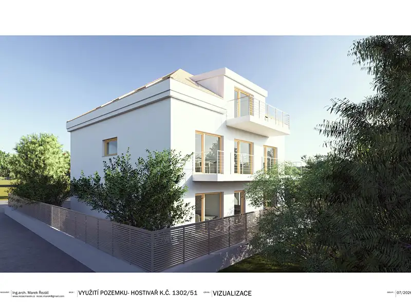 Prodej stavebního pozemku 626 m², Praha – náhled fotky 2