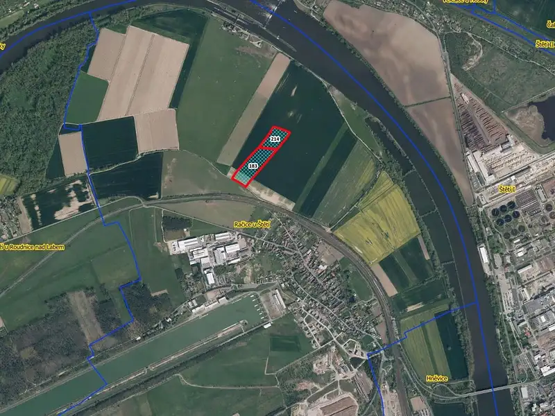 Prodej pole 37045 m², Račice – náhled fotky 2
