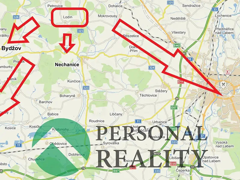 Prodej pole 3093 m², Lodín – náhled fotky 3