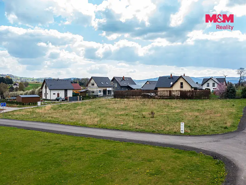 Prodej stavebního pozemku 2192 m², Horní Habartice – náhled fotky 3