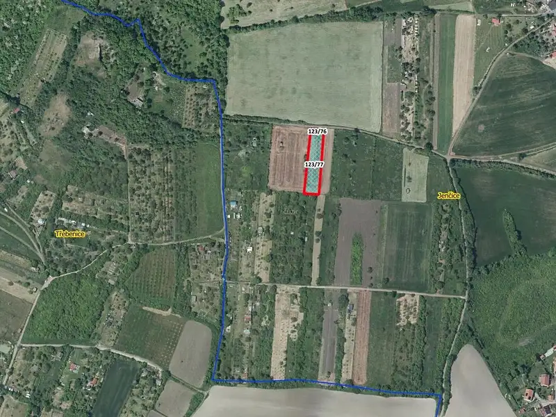 Prodej pozemku 1846 m², Jenčice – náhled fotky 3