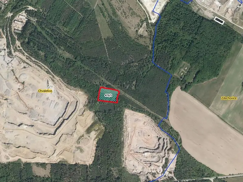 Prodej pole 8571 m², Chvaletice – náhled fotky 2