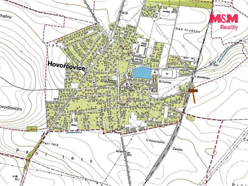 Prodej pole 281 m², Veleň – náhled fotky 2