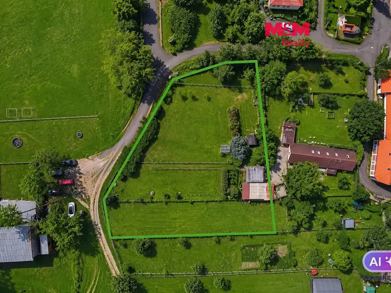 Prodej stavebního pozemku 2477 m², Chožov – náhled fotky 1
