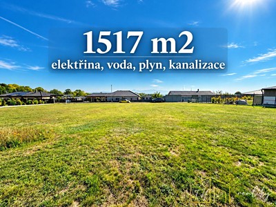 Prodej  stavebního pozemku 1 517 m²