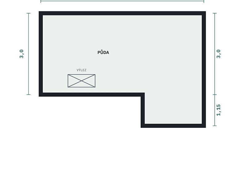 Квартира 2+kk в оренду, 50 м² (14 з 14)