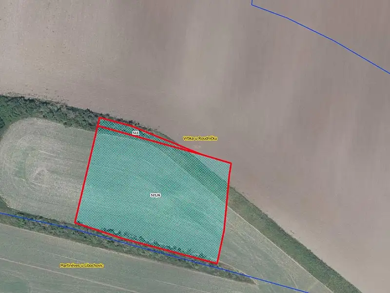 Prodej pole 4658 m², Budyně nad Ohří – náhled fotky 1