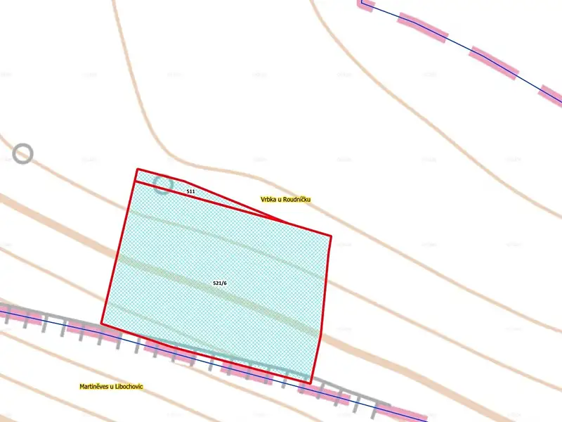 Prodej pole 4658 m², Budyně nad Ohří – náhled fotky 2