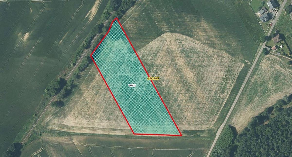 Prodej pole 11577 m², Chuchelná – fotka 1 z 3