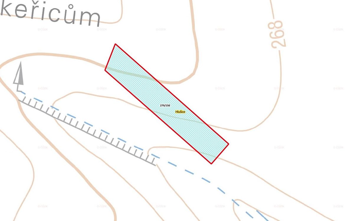Prodej pole 4486 m² – fotografie 2
