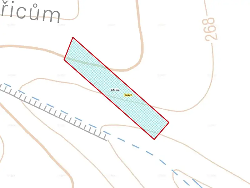 Prodej pole 4486 m², Hlušice – náhled fotky 2