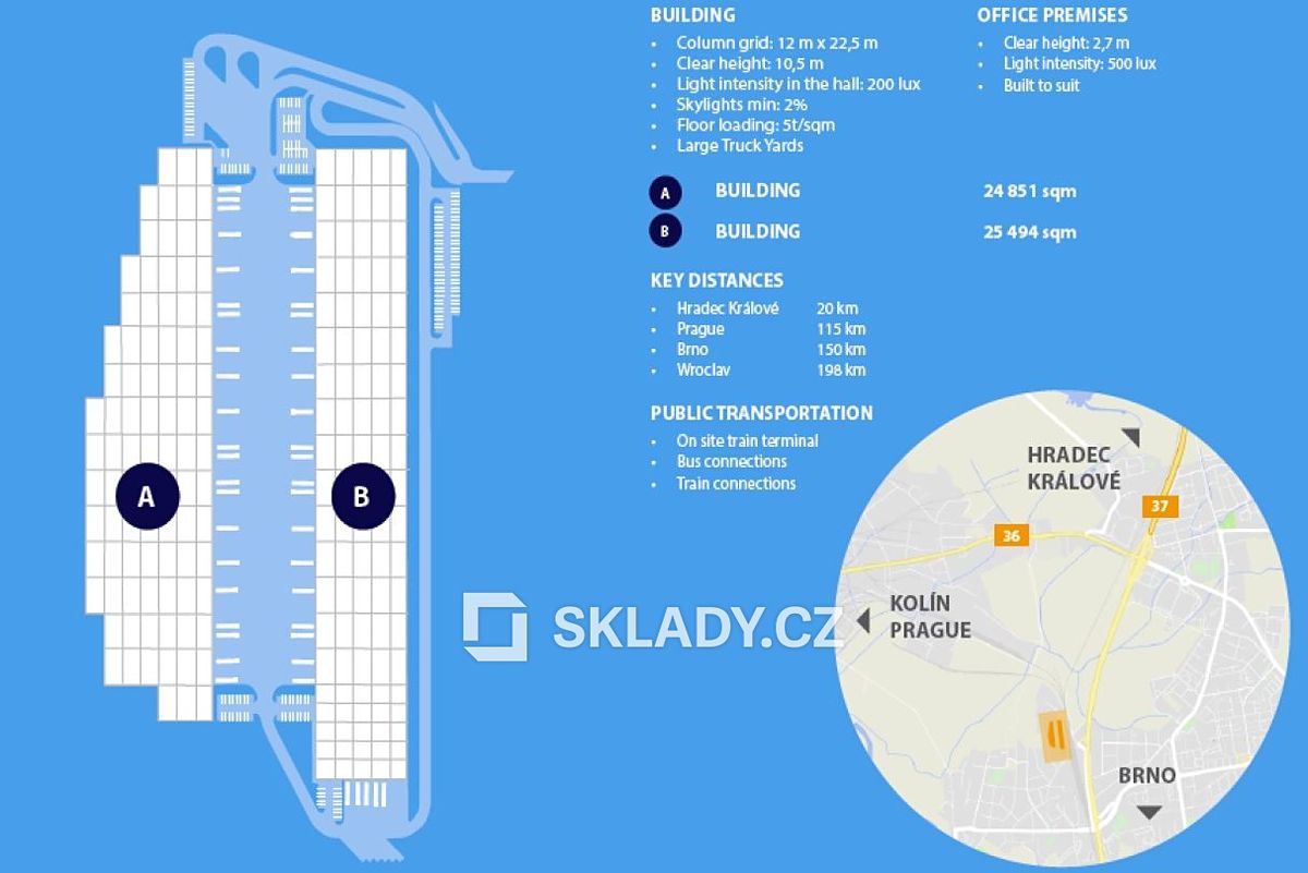 Pronájem skladového prostoru 11000 m² – fotografie 2