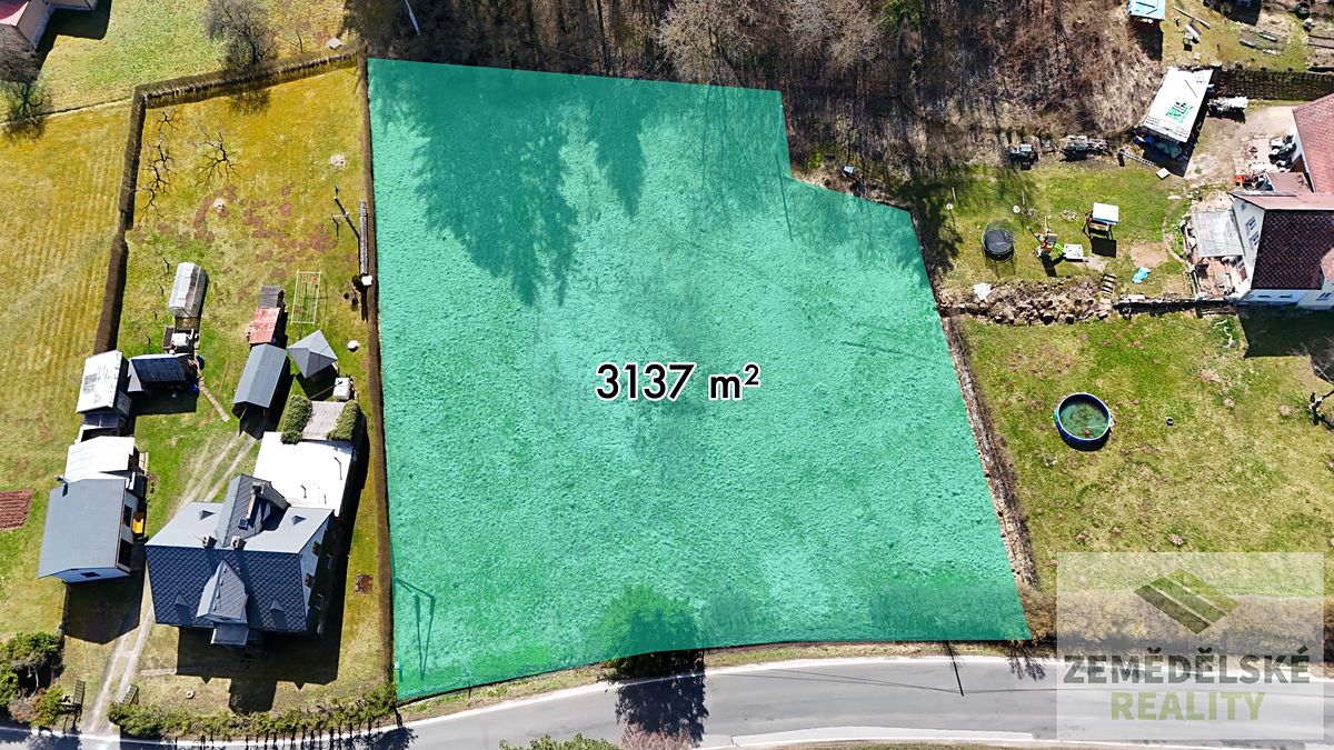 Prodej stavebního pozemku 3137 m²