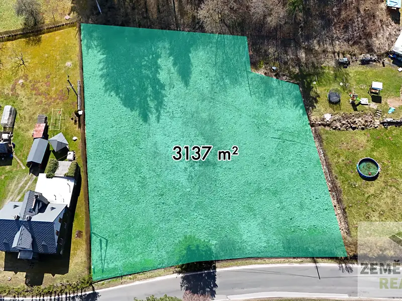 Prodej stavebního pozemku 3137 m², Hostinné – náhled fotky 1