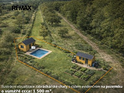 Prodej zahrady 1500 m²