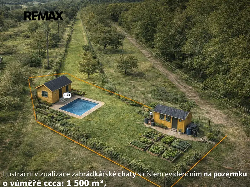 Prodej zahrady 1500 m², Holešov – náhled fotky 1