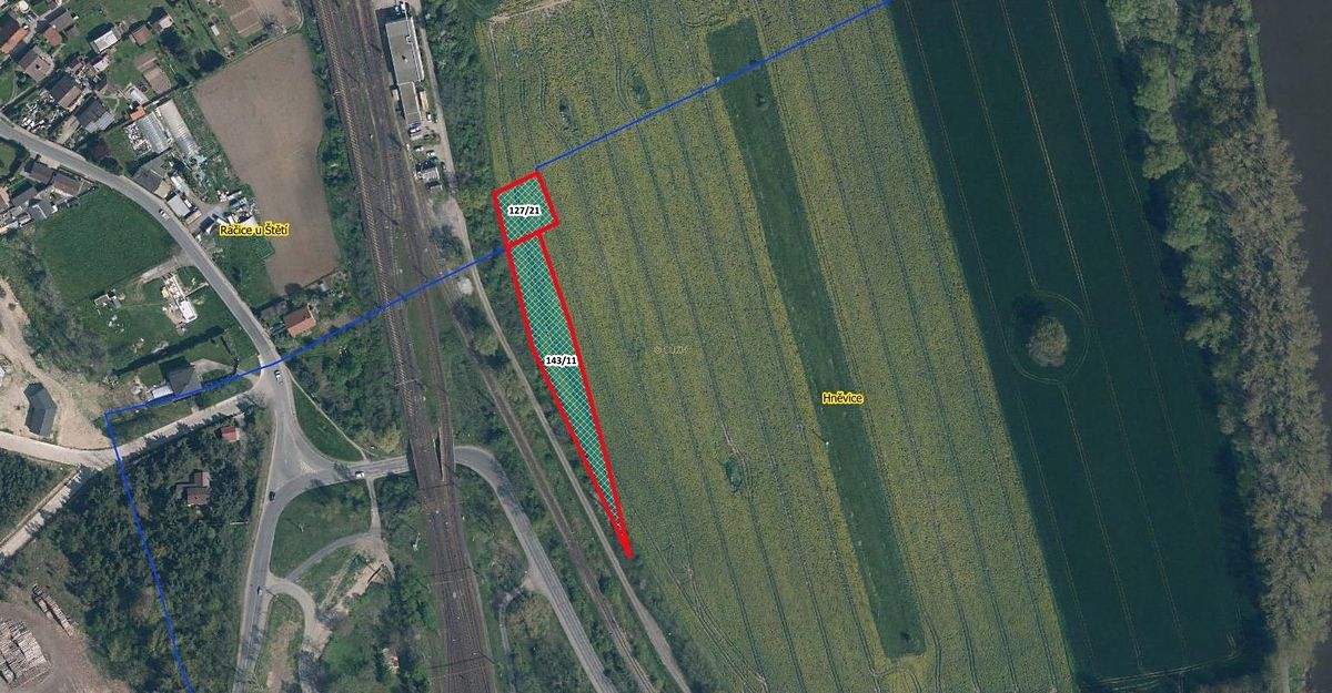 Prodej pozemku 2677 m², Štětí – fotka 1 z 3