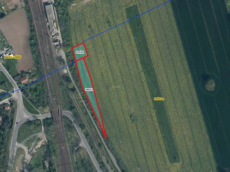 Prodej pozemku 2677 m², Štětí – náhled fotky 1
