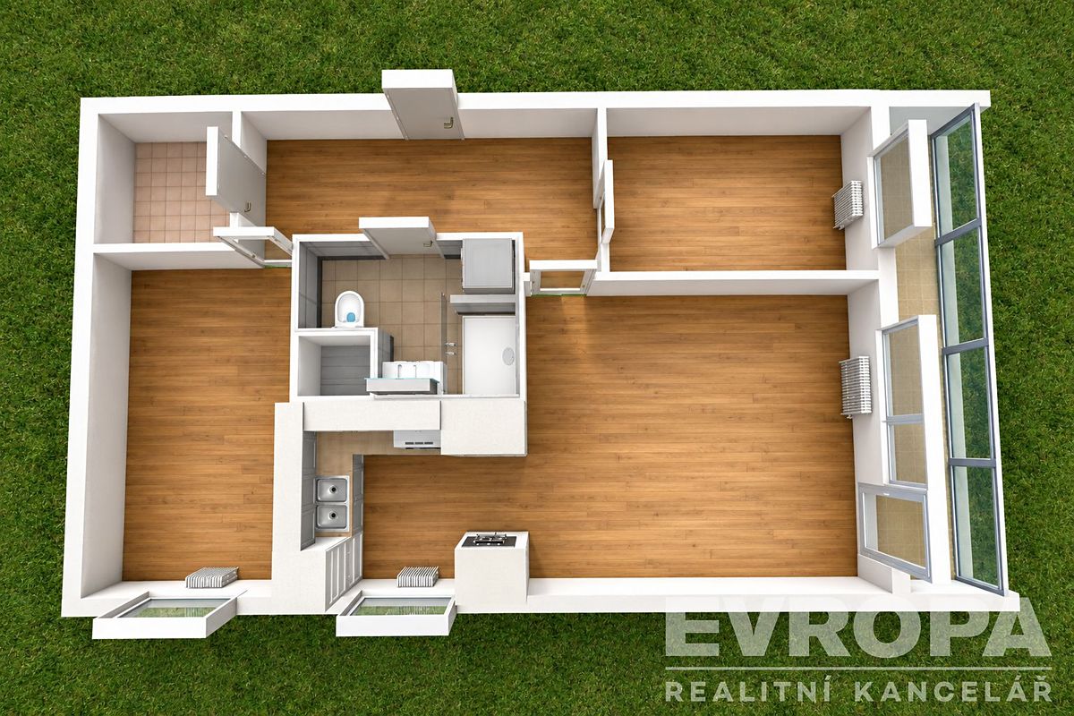 Prodej bytu 3+1 61 m² – fotografie 2
