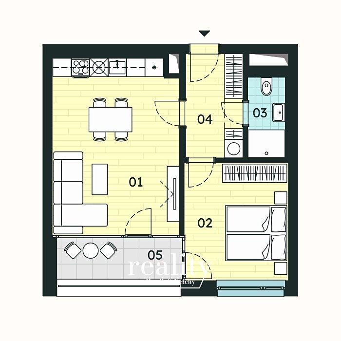 Prodej bytu 2+kk 46 m² – fotografie 5
